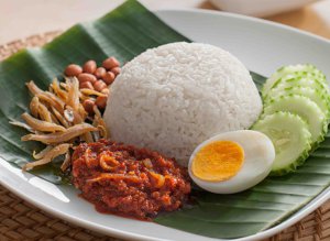 Nasi Lemak Biasa